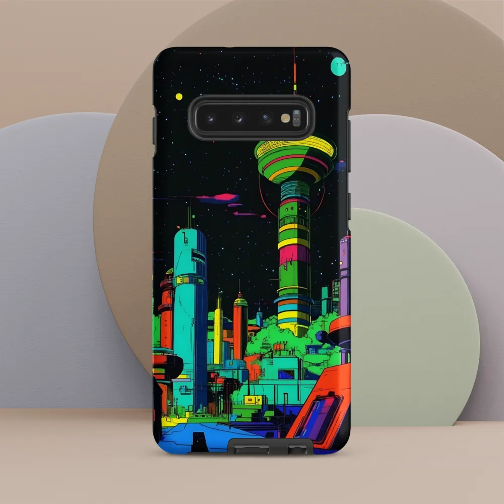 Neon Dreams: A Futuristic Cityscape