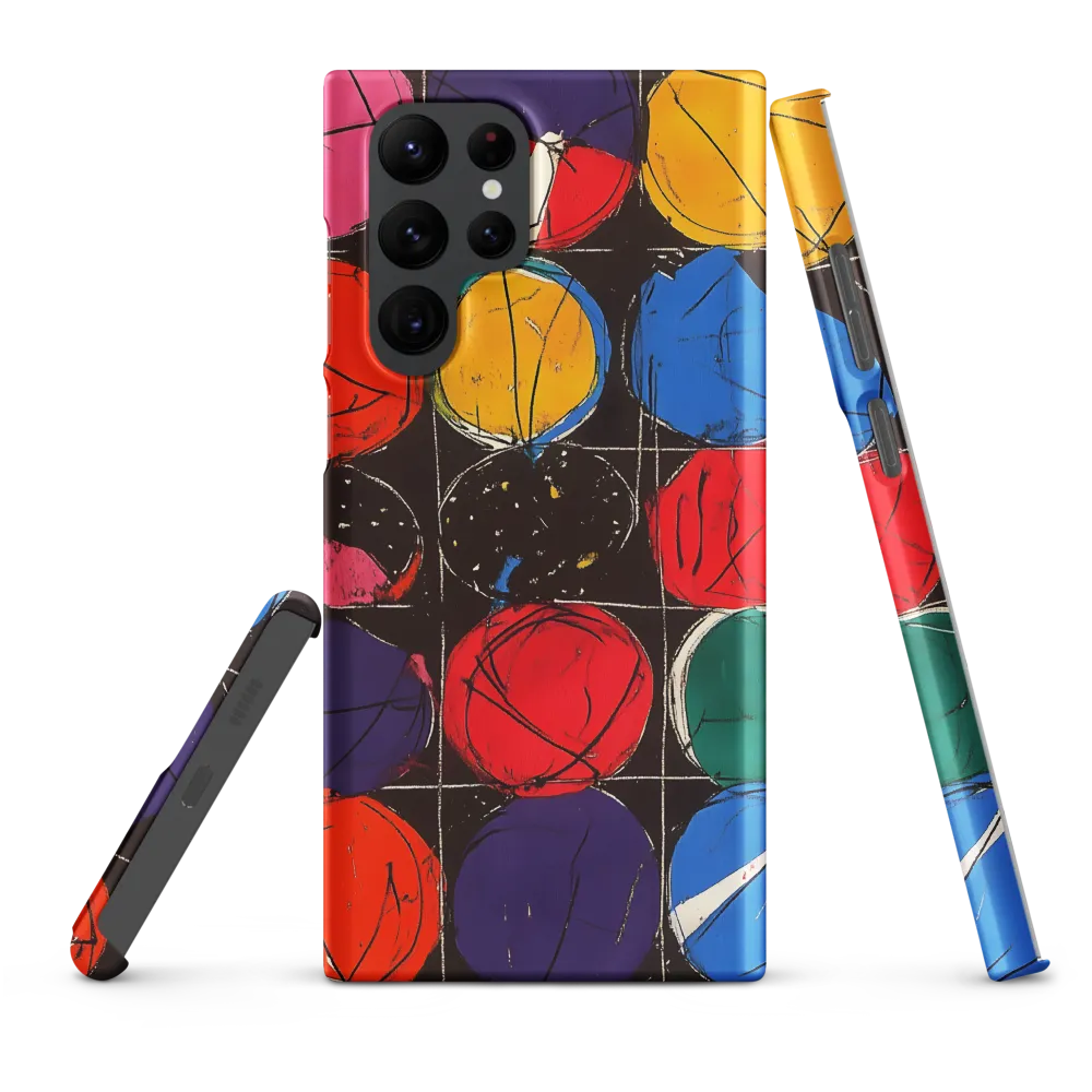 Colorful Circles in Abstract Harmony