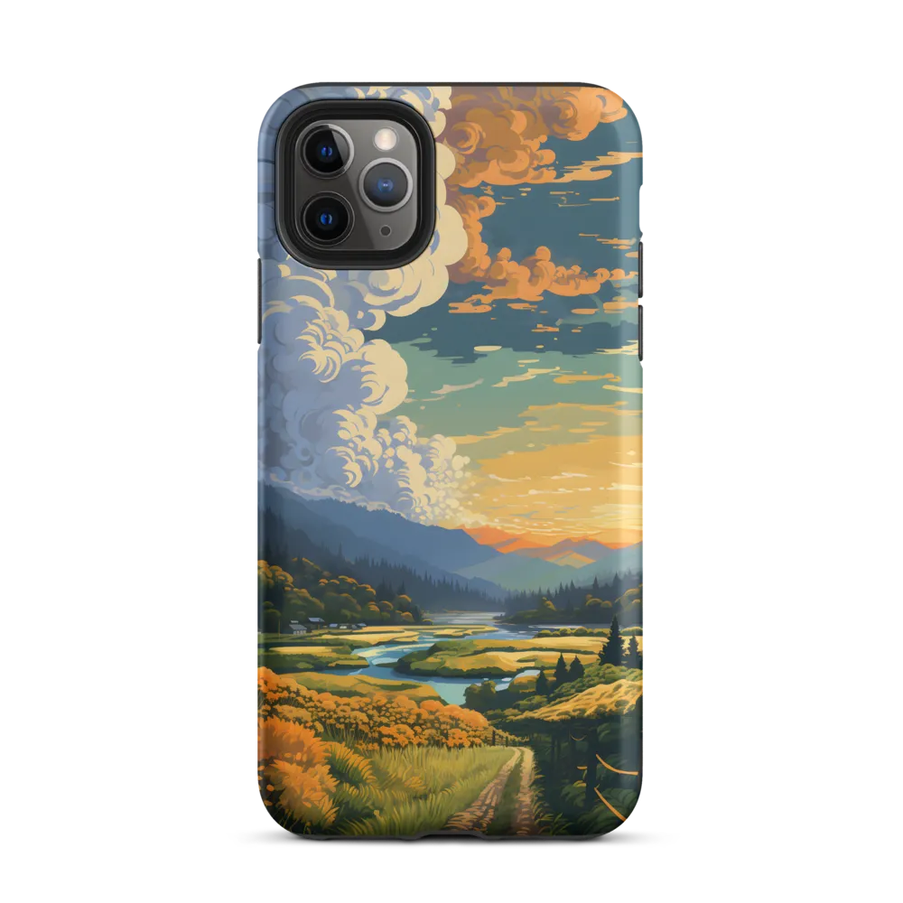 Tranquil Valley at Dusk