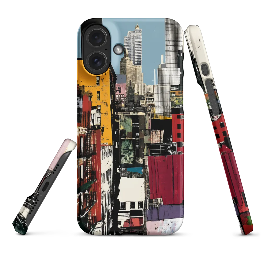 Urban Collage: A Vivid Cityscape