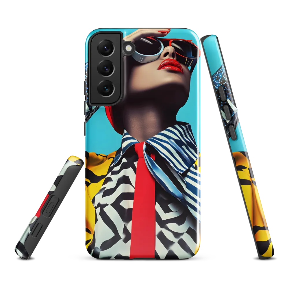 Chic Confidence in Bold Patterns