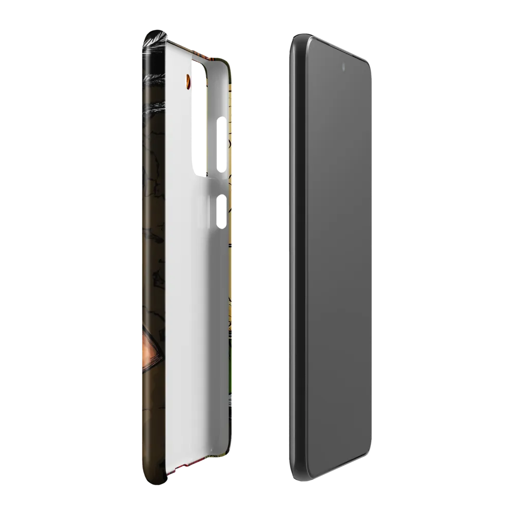 Chic Enigma | Phone Case |  S21 Plus | Snap Case | Glossy