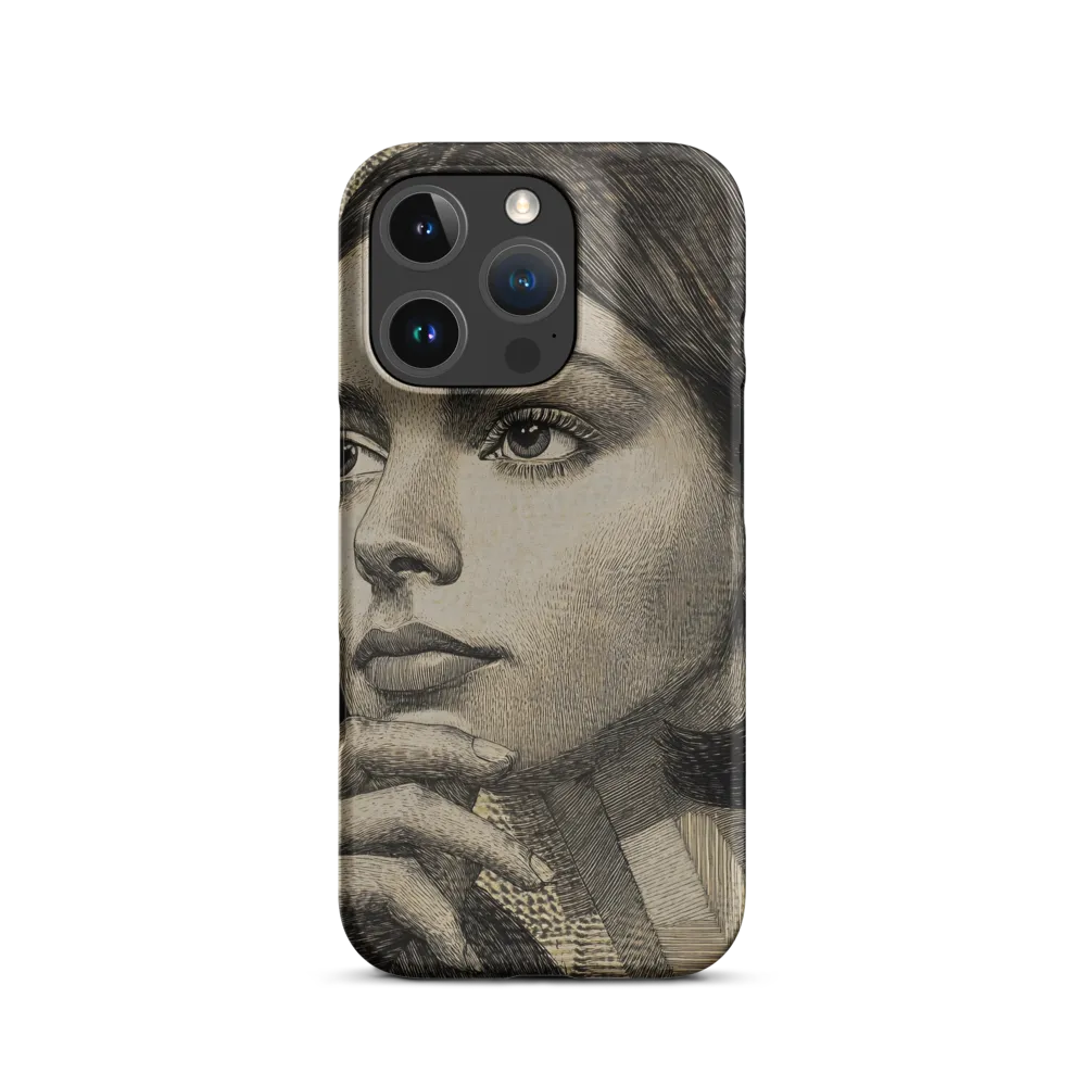 Contemplative Reflection | Phone Case |  16 Pro | Snap Case | Matte