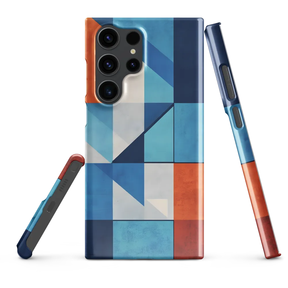 Geometric Harmony in Color | Phone Case |  S23 Ultra | Snap Case | Glossy