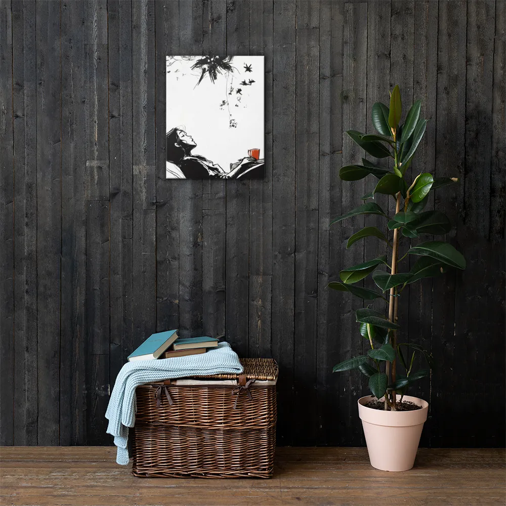 Contemplative Serenity | Canvas | 16″×20″