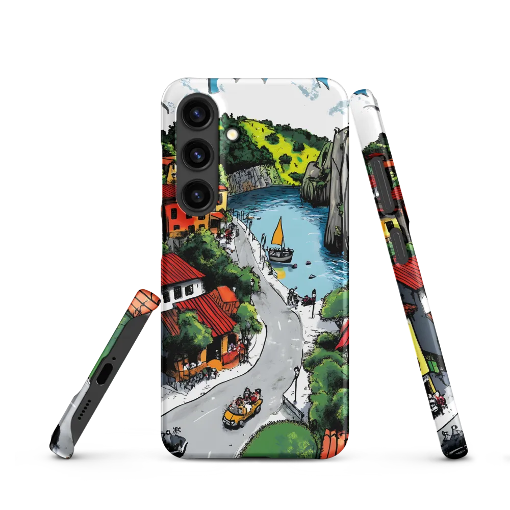 Whimsical Village by the Water