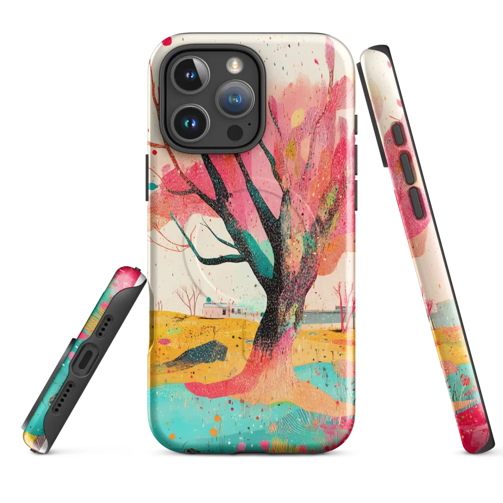 Whispers of a Colorful Tree | Phone Case |  16 Pro Max | MagSafe® Tough Case | Glossy