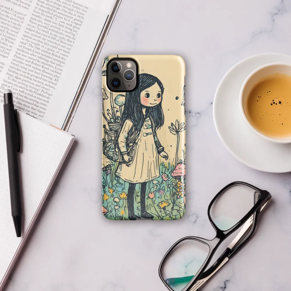 A Whimsical Journey Through a Colorful Meadow | Phone Case |  11 Pro Max | Snap Case | Glossy