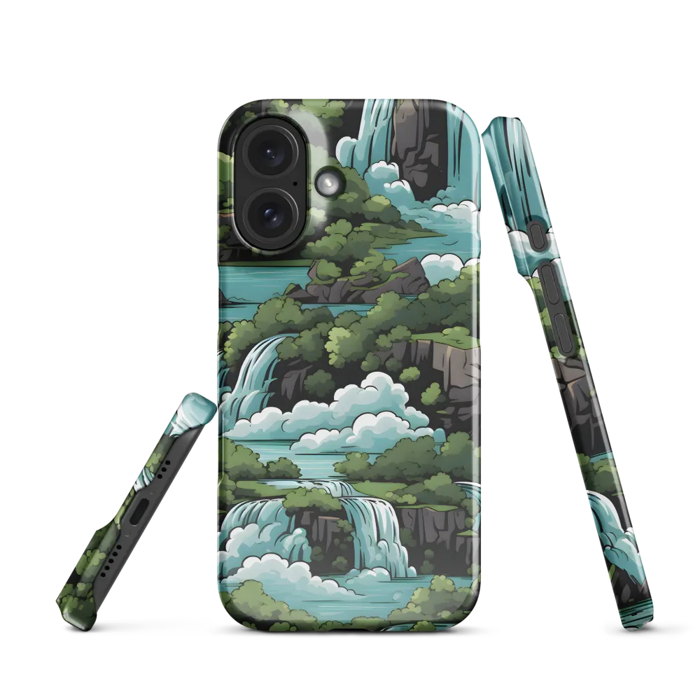 Harmonious Cascades | Phone Case |  16 | Snap Case | Glossy