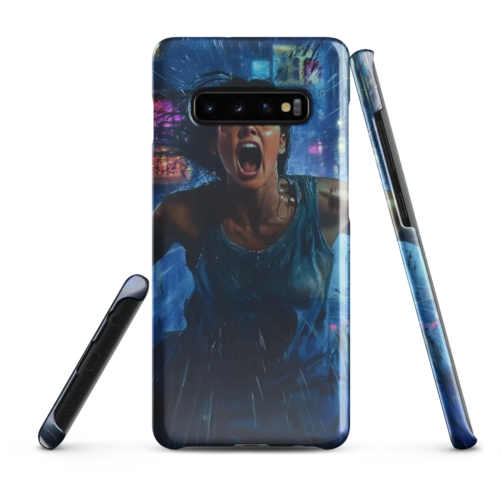 Breaking Through: The Scream of Despair | Phone Case |  S10 Plus | Snap Case | Glossy