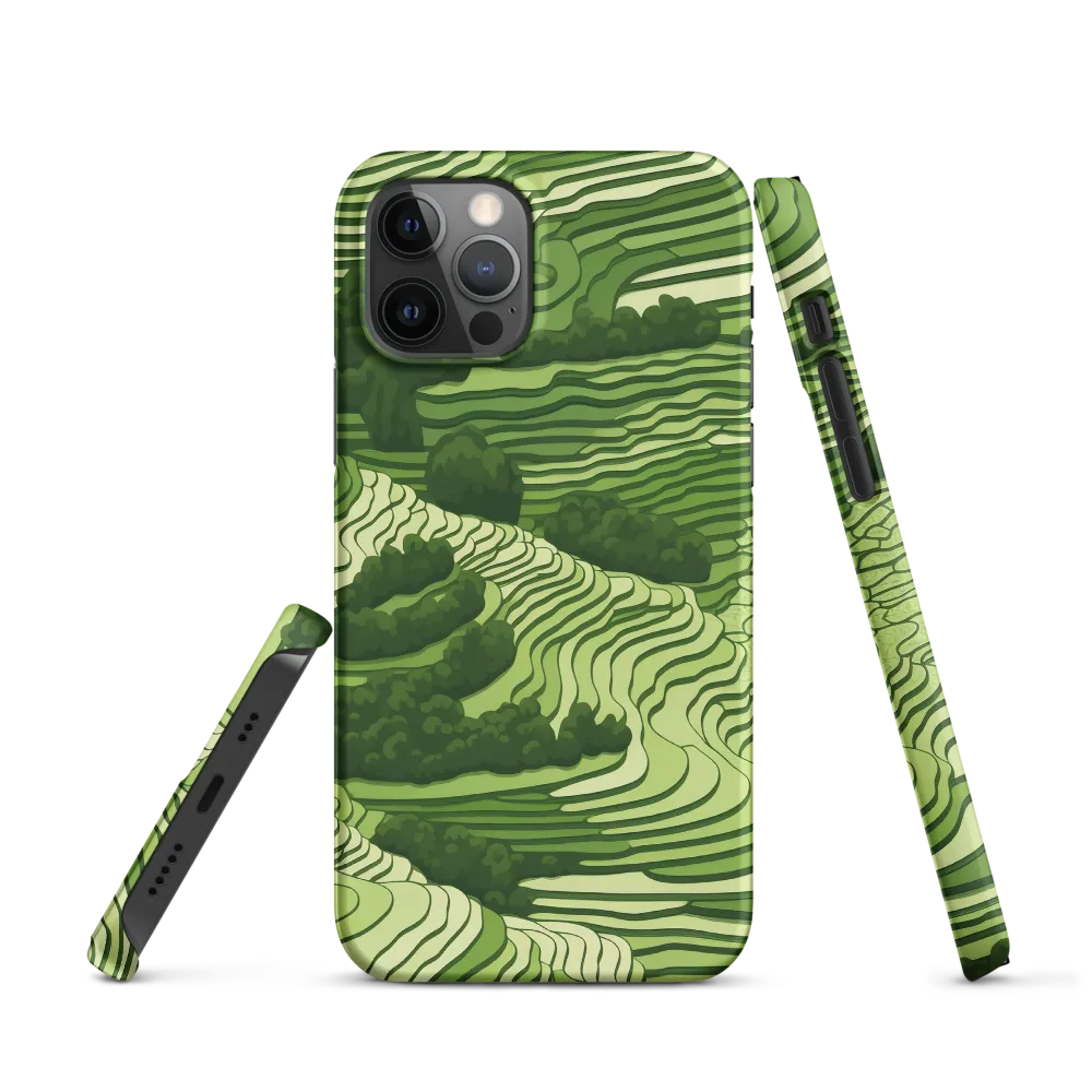 Waves of Green: An Abstract Landscape