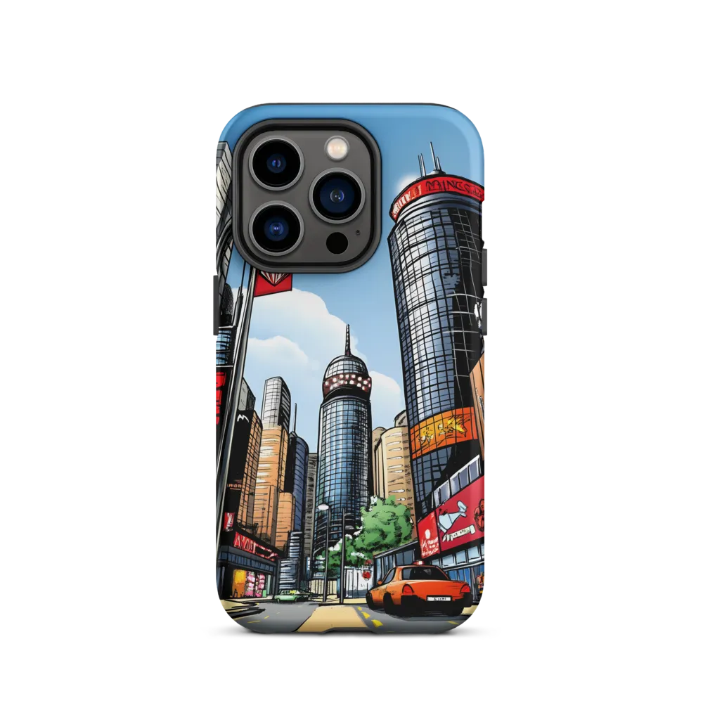 Urban Pulse: A Comic Cityscape