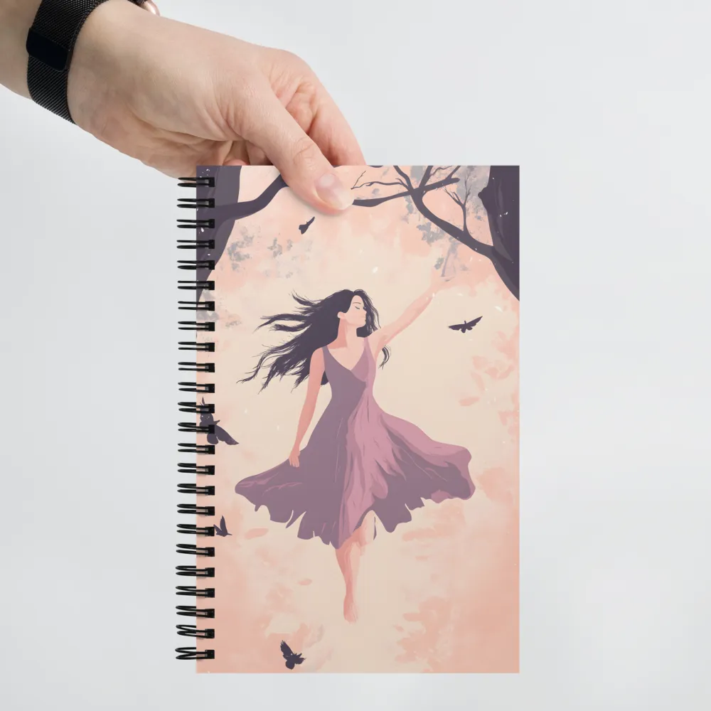 Embracing Freedom | Spiral Notebook