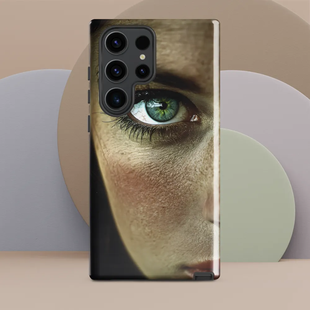 Eye of Intensity | Phone Case |  S23 Ultra | Tough Case | Glossy