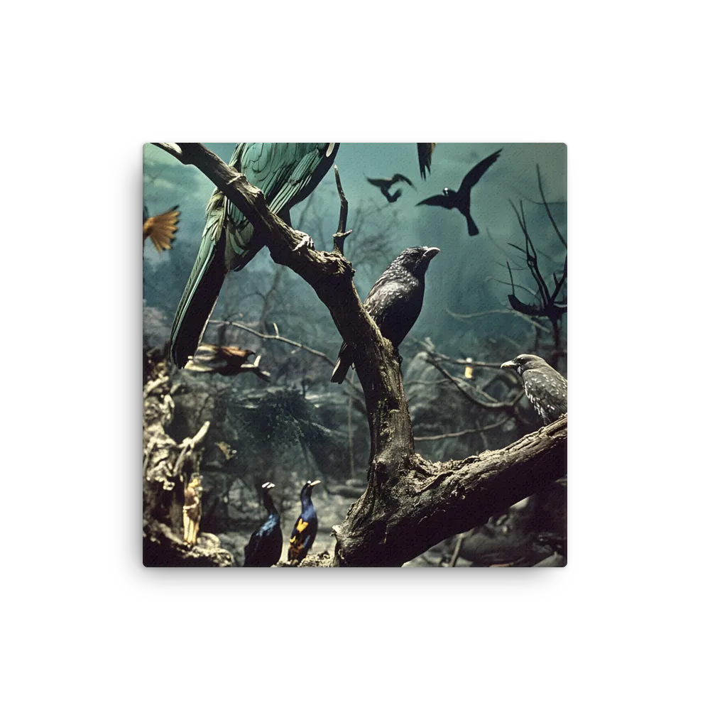 Whispers of the Avian Realm | Thin Canvas | 12″×12″