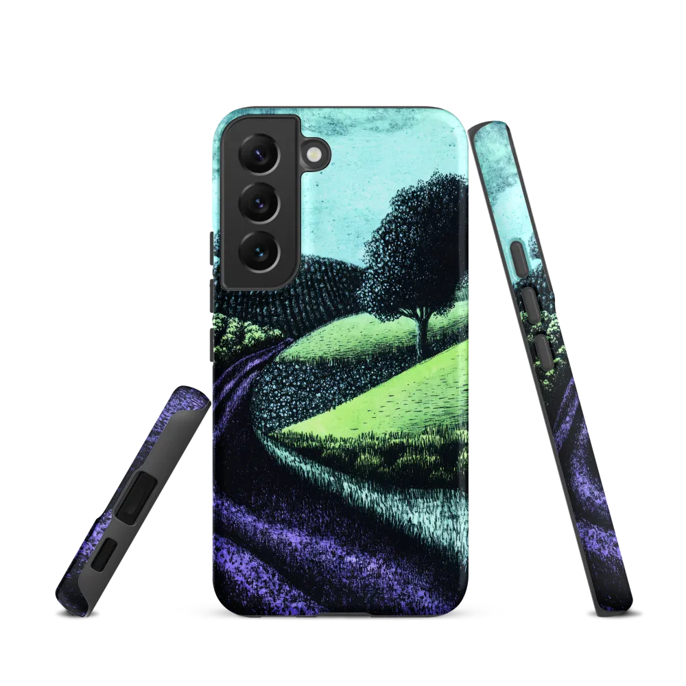 Winding Serenity: A Modern Landscape