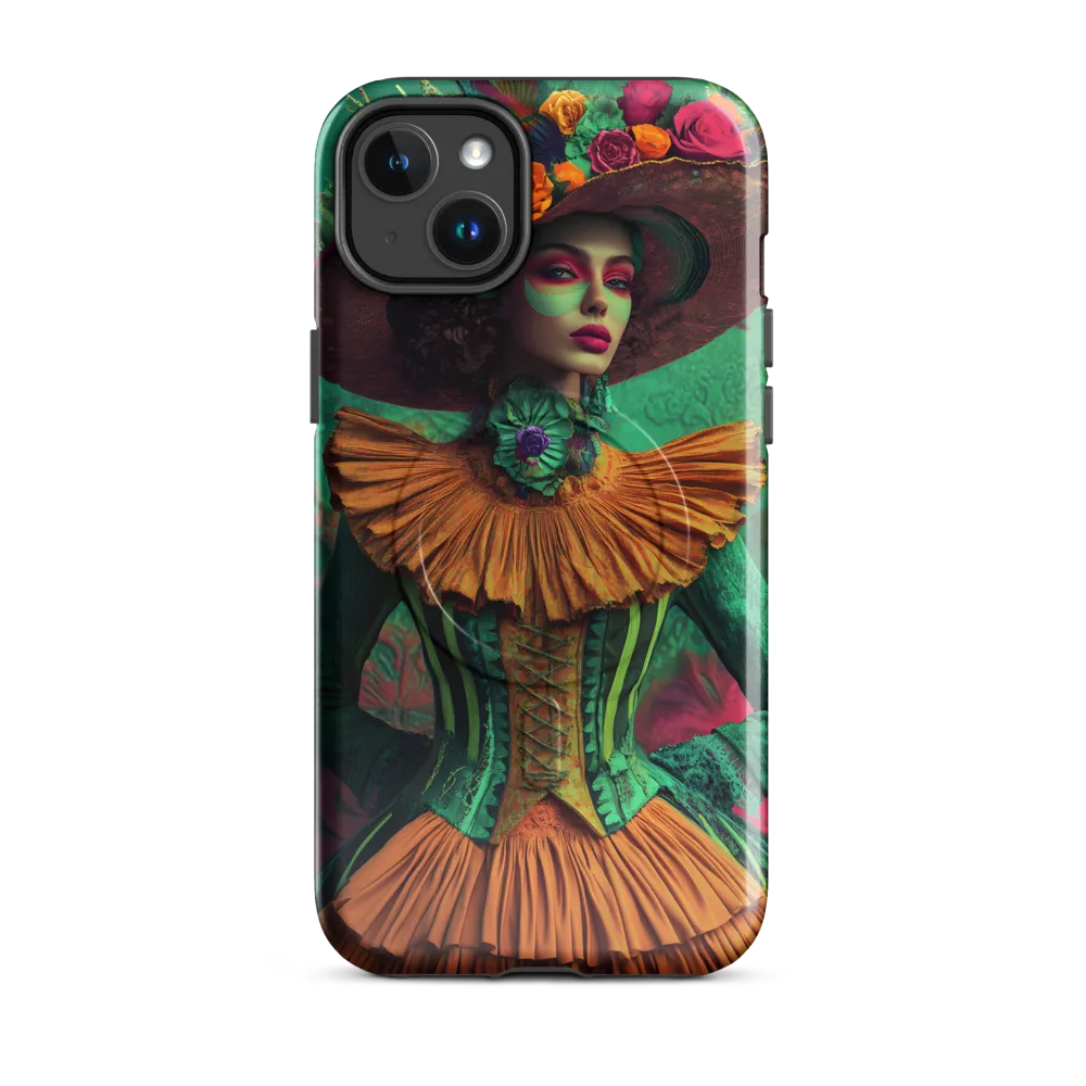 Ethereal Elegance in Color | Phone Case |  14 Plus | MagSafe® Tough Case | Glossy