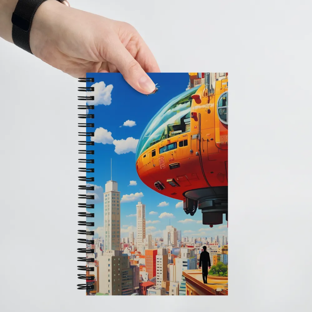 Urban Dreams of the Future | Spiral Notebook