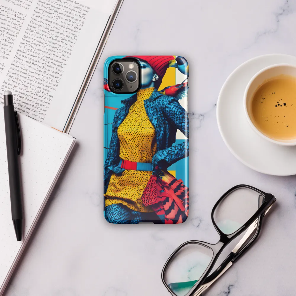 Vibrant Fusion of Nature and Fashion | Phone Case |  11 Pro Max | Snap Case | Glossy