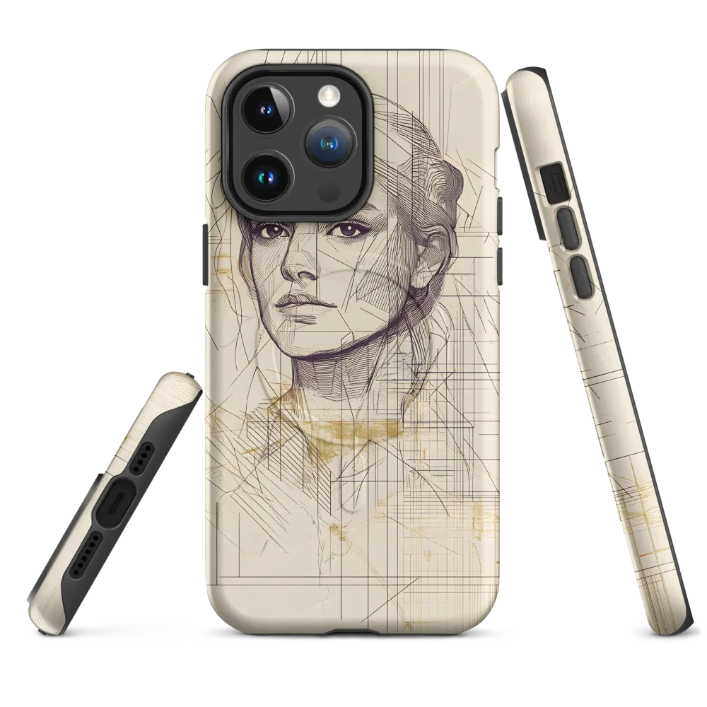 The Geometry of Reflection | Phone Case |  14 Pro Max | MagSafe® Tough Case | Matte