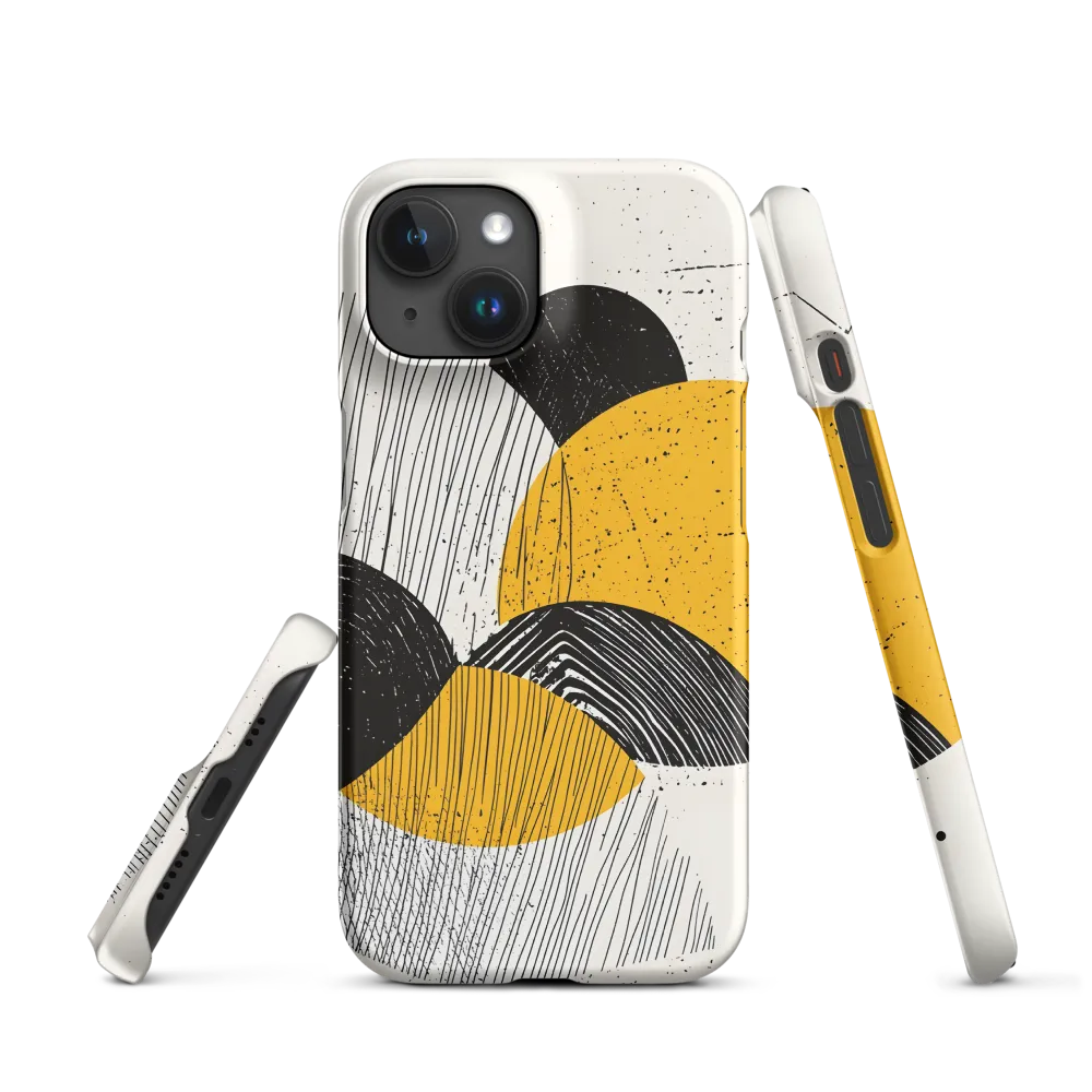 Dynamic Harmony in Black and Yellow