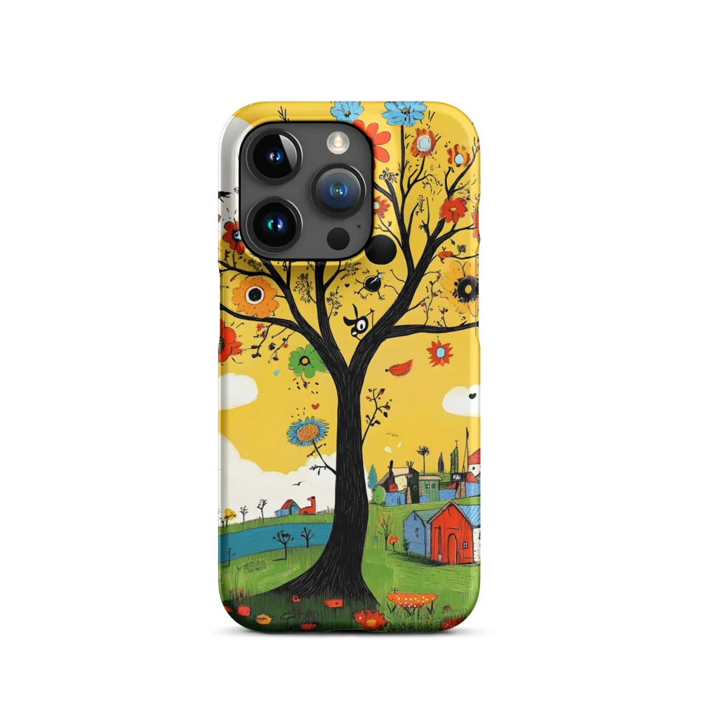 Whimsical Blooms of Life | Phone Case |  15 Pro | Snap Case | Matte