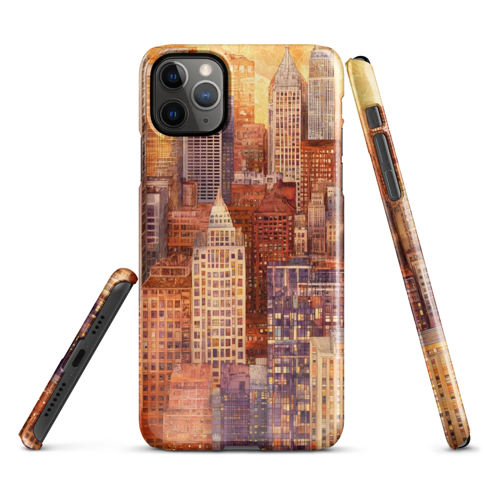 Golden Hour Over the City | Phone Case |  11 Pro Max | Snap Case | Glossy