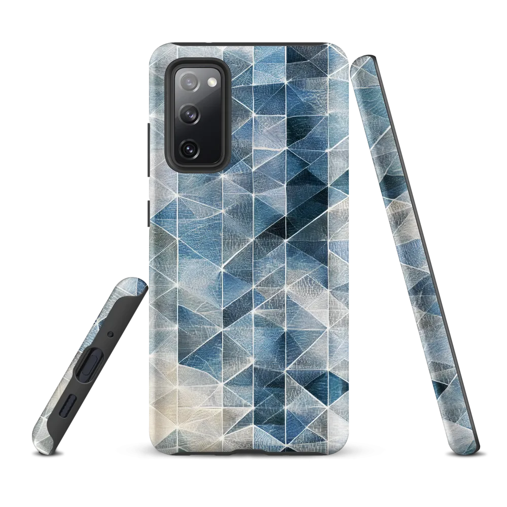 Geometric Harmony in Blue