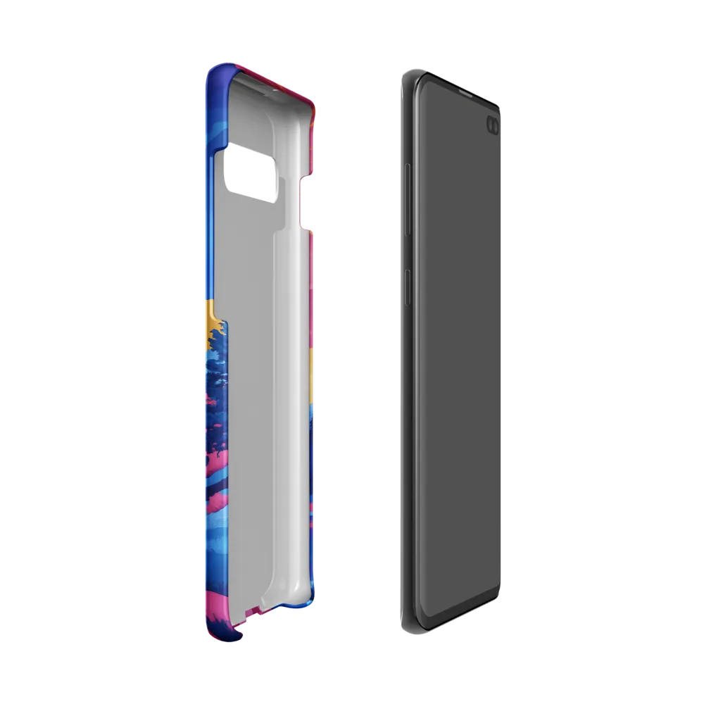 Dreamscape: The Serene River | Phone Case |  S10 | Snap Case | Matte