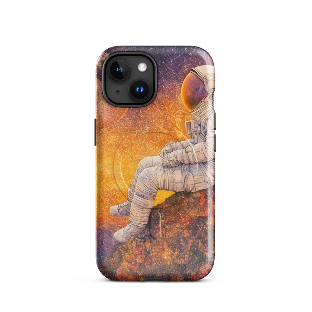 Cosmic Contemplation | Phone Case |  15 | MagSafe® Tough Case | Glossy