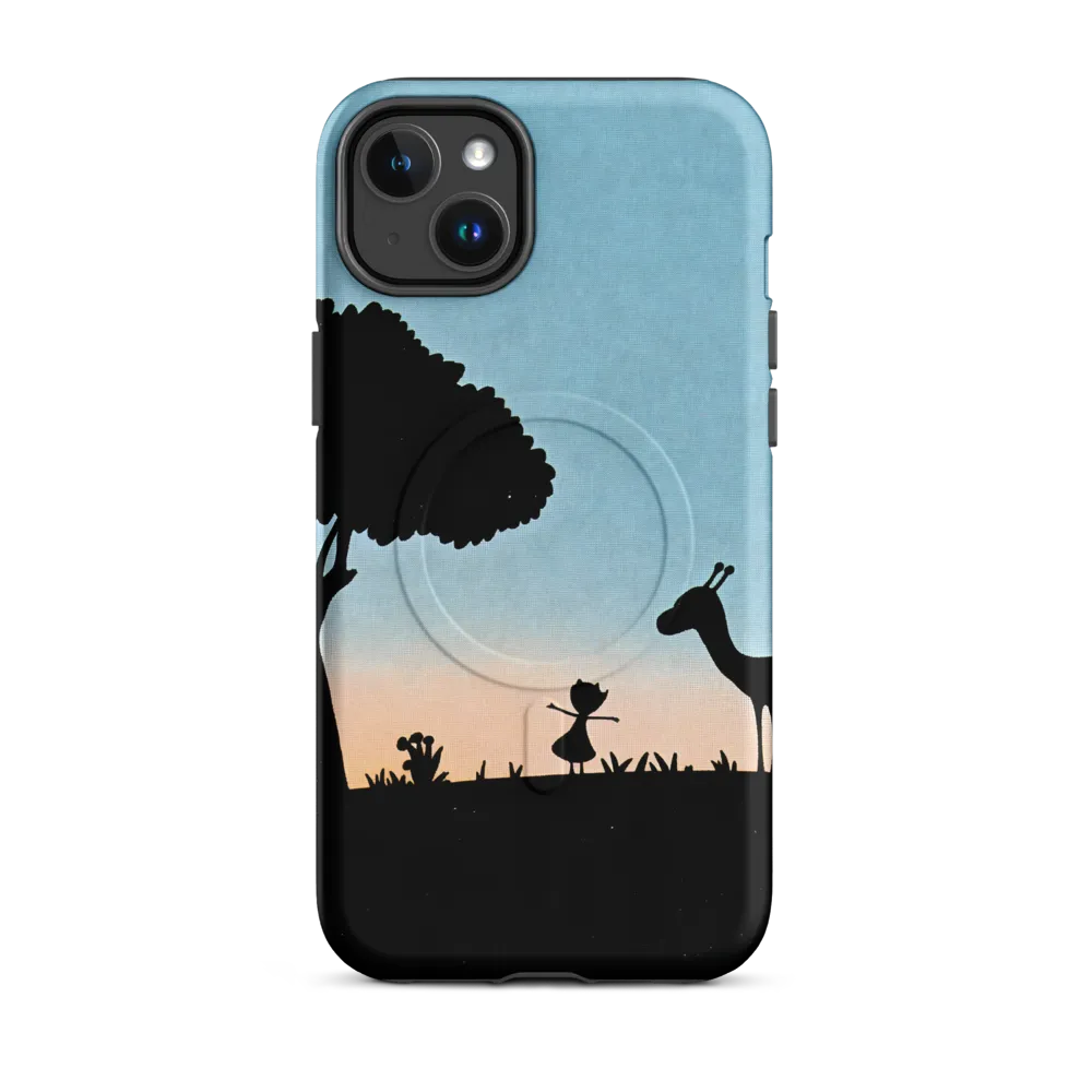 Curiosity in the Silhouette | Phone Case |  14 Plus | MagSafe® Tough Case | Matte
