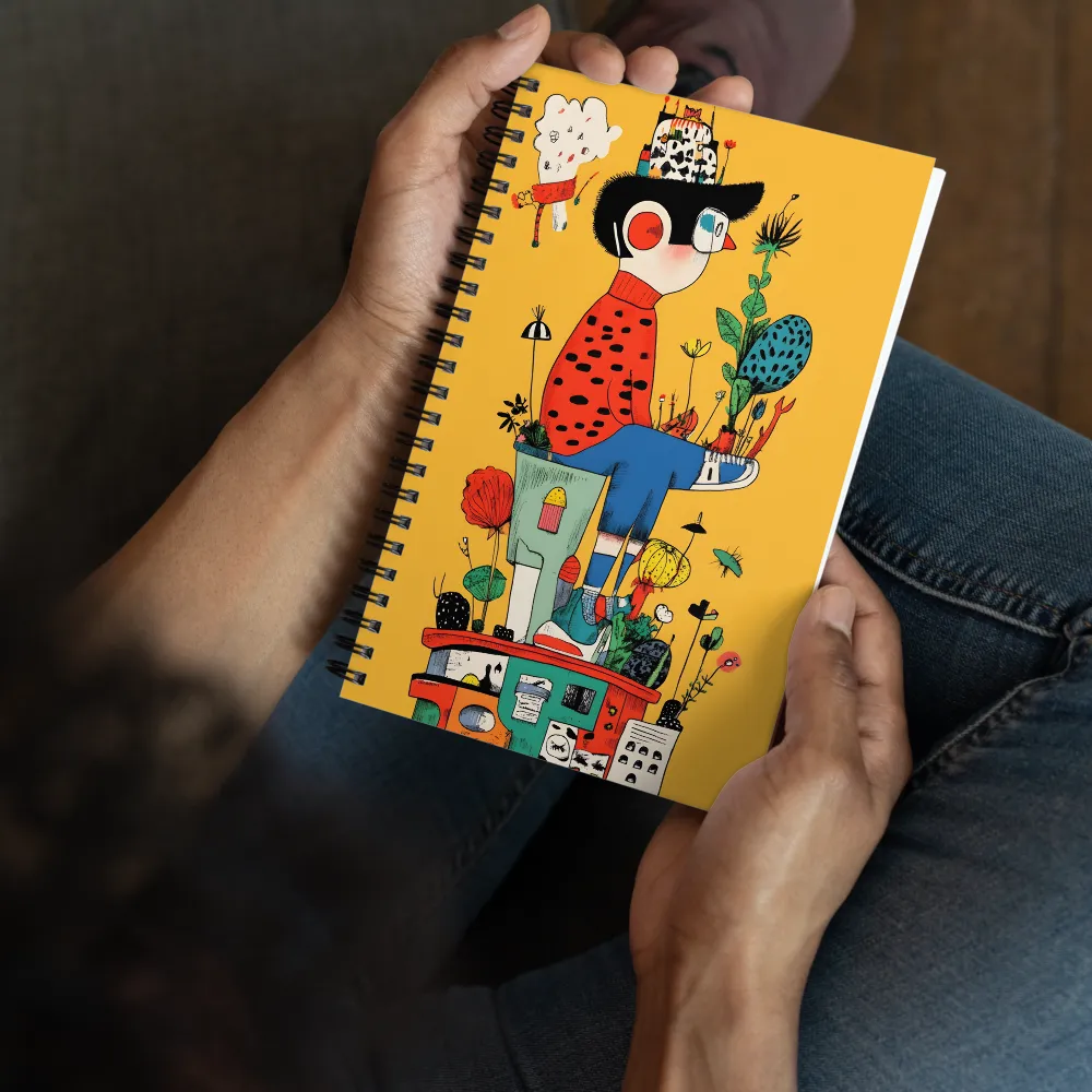 Whimsical Growth | Spiral Notebook