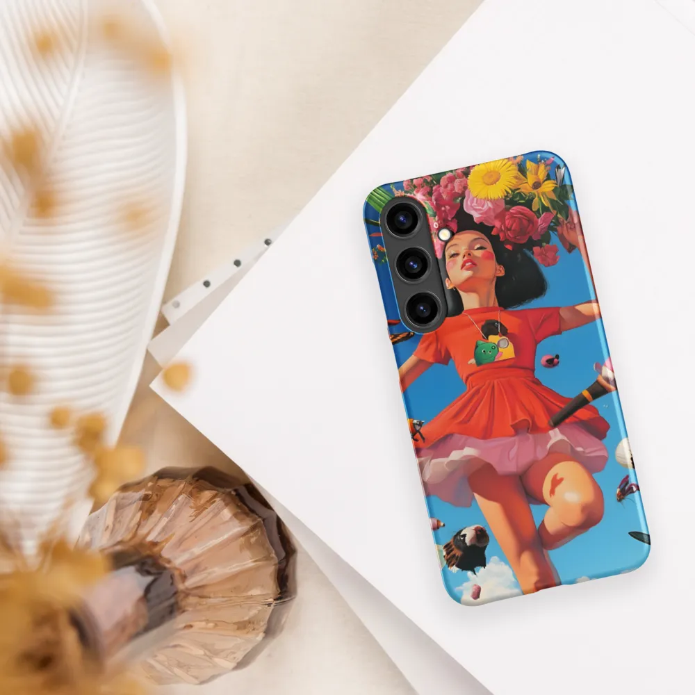 Joyful Whimsy | Phone Case |  S24 Plus | Snap Case | Matte