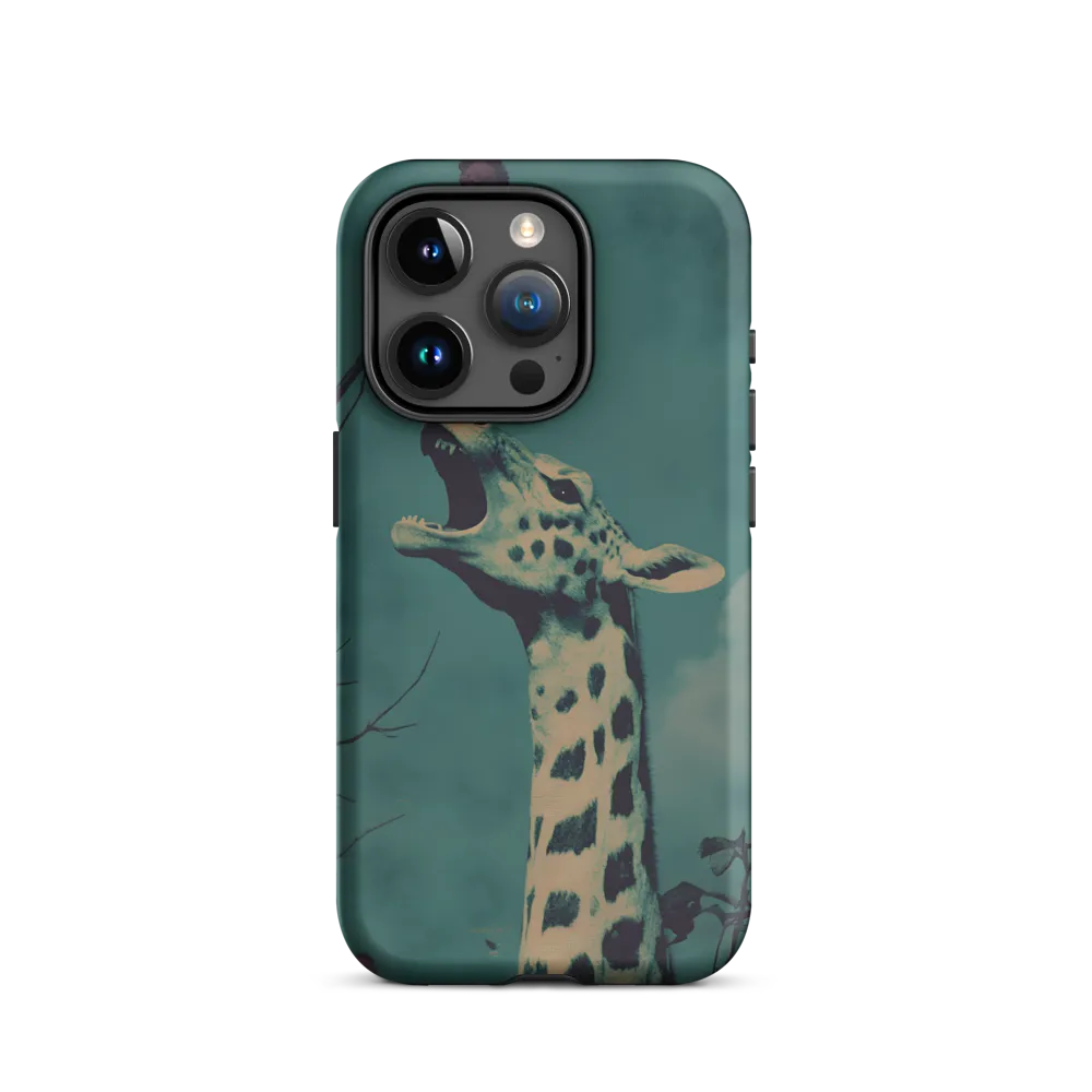 Whispers of the Tall: A Surreal Giraffe Encounter