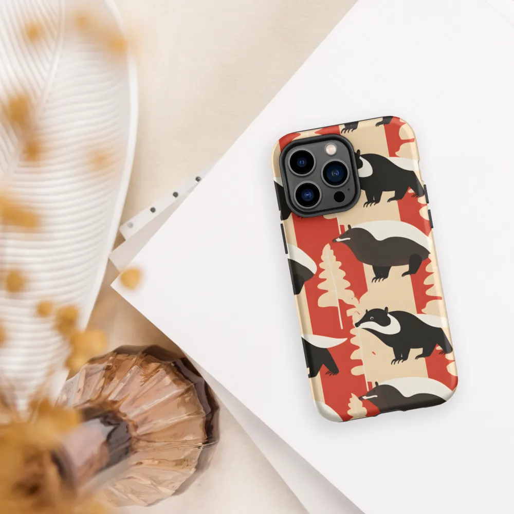 Wildlife Pattern: The Badger Tale
