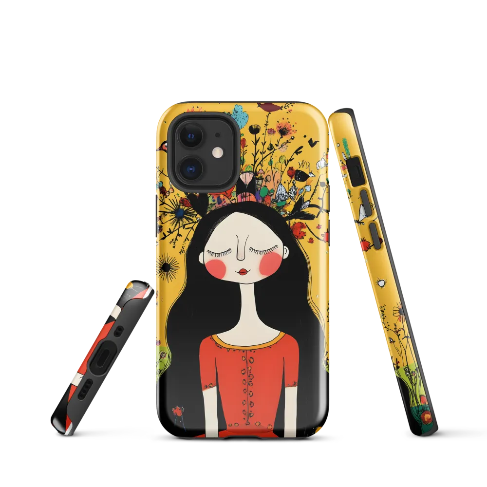 Whispers of Nature | Phone Case |  12 mini | Tough Case | Glossy