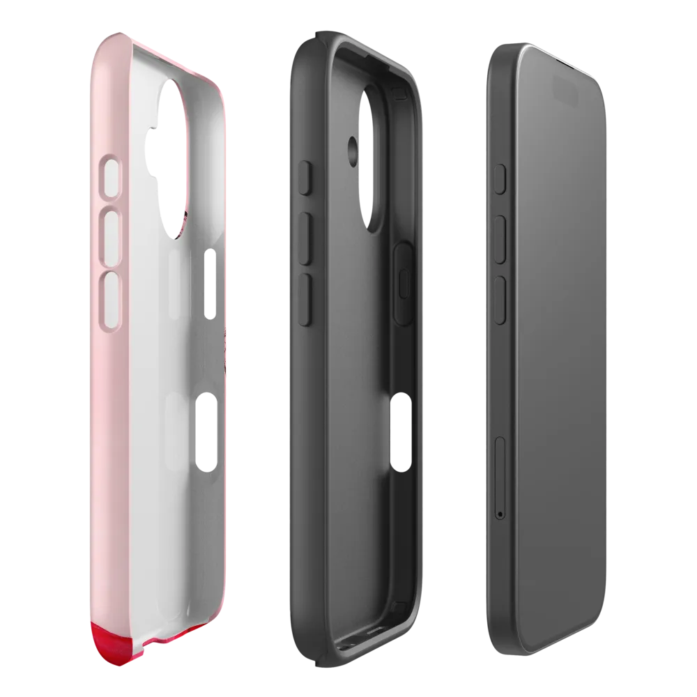 Striking Confidence in Red | Phone Case |  16 | Tough Case | Matte