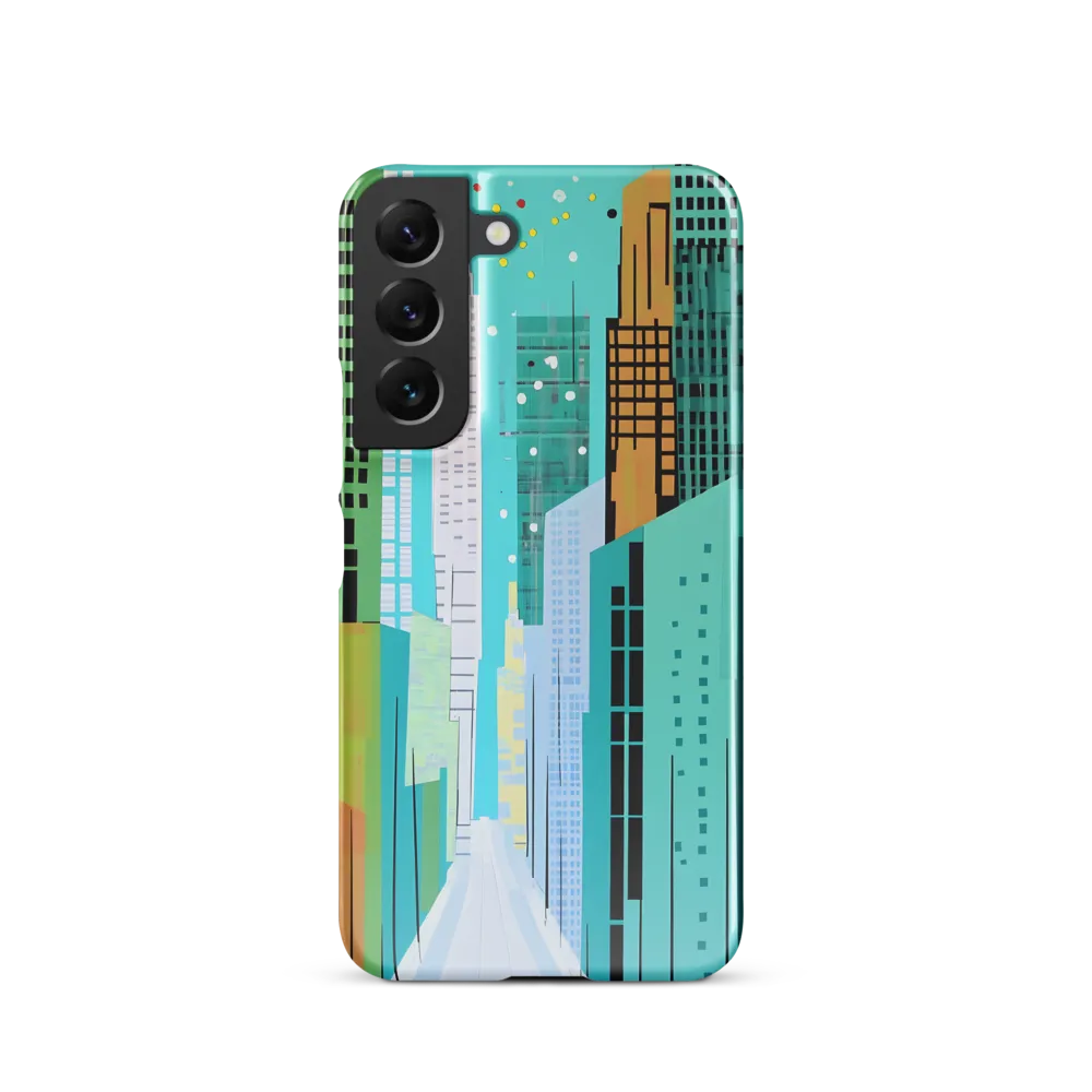 Urban Symphony in Turquoise