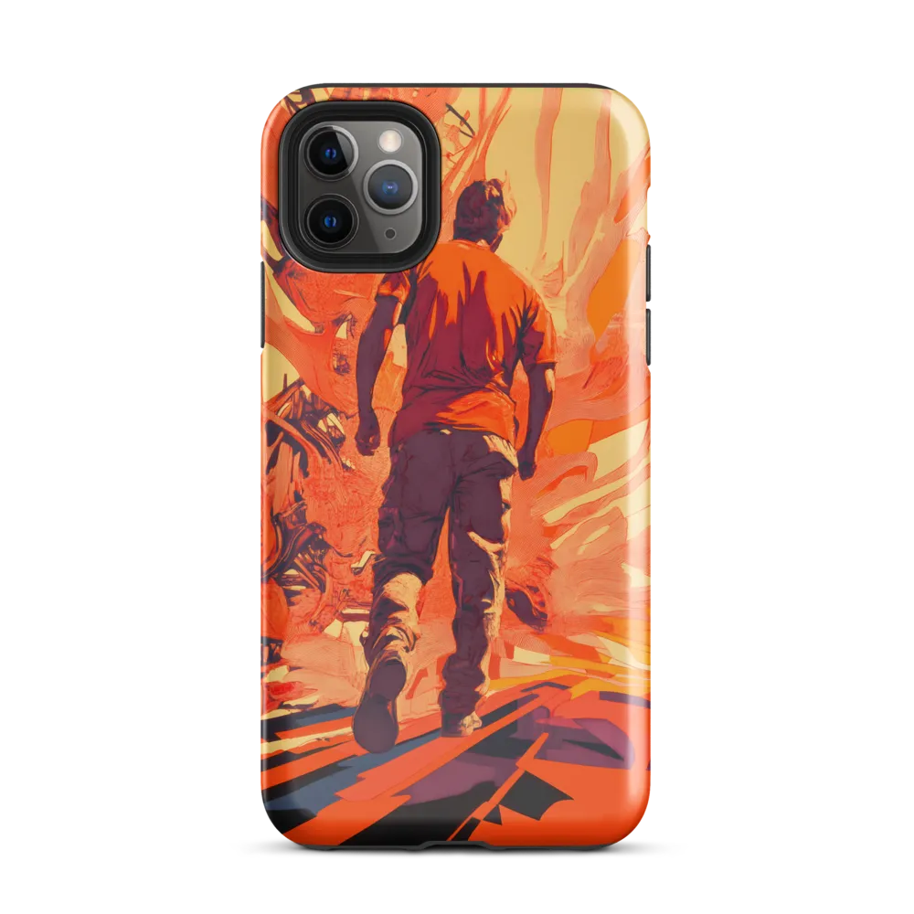 Into the Flames of Motion | Phone Case |  11 Pro Max | Tough Case | Glossy