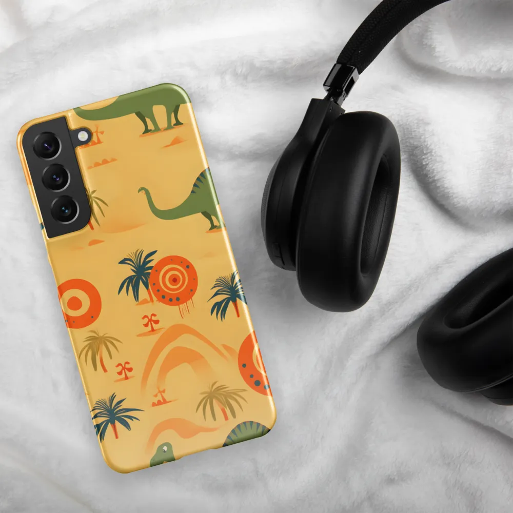 Prehistoric Playtime | Phone Case |  S22 Plus | Snap Case | Glossy