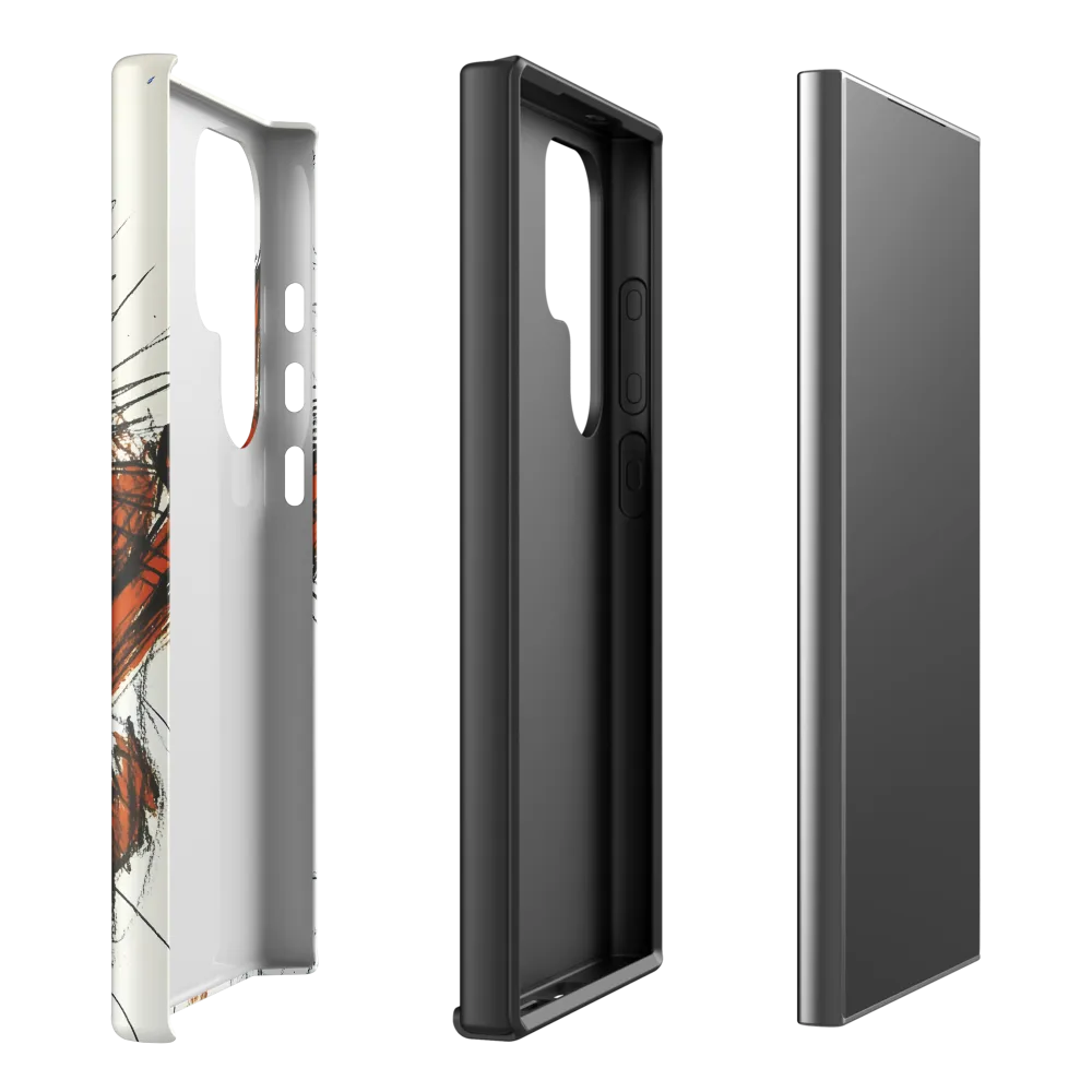 Joyful Cat Creation | Phone Case |  S24 Ultra | Tough Case | Matte