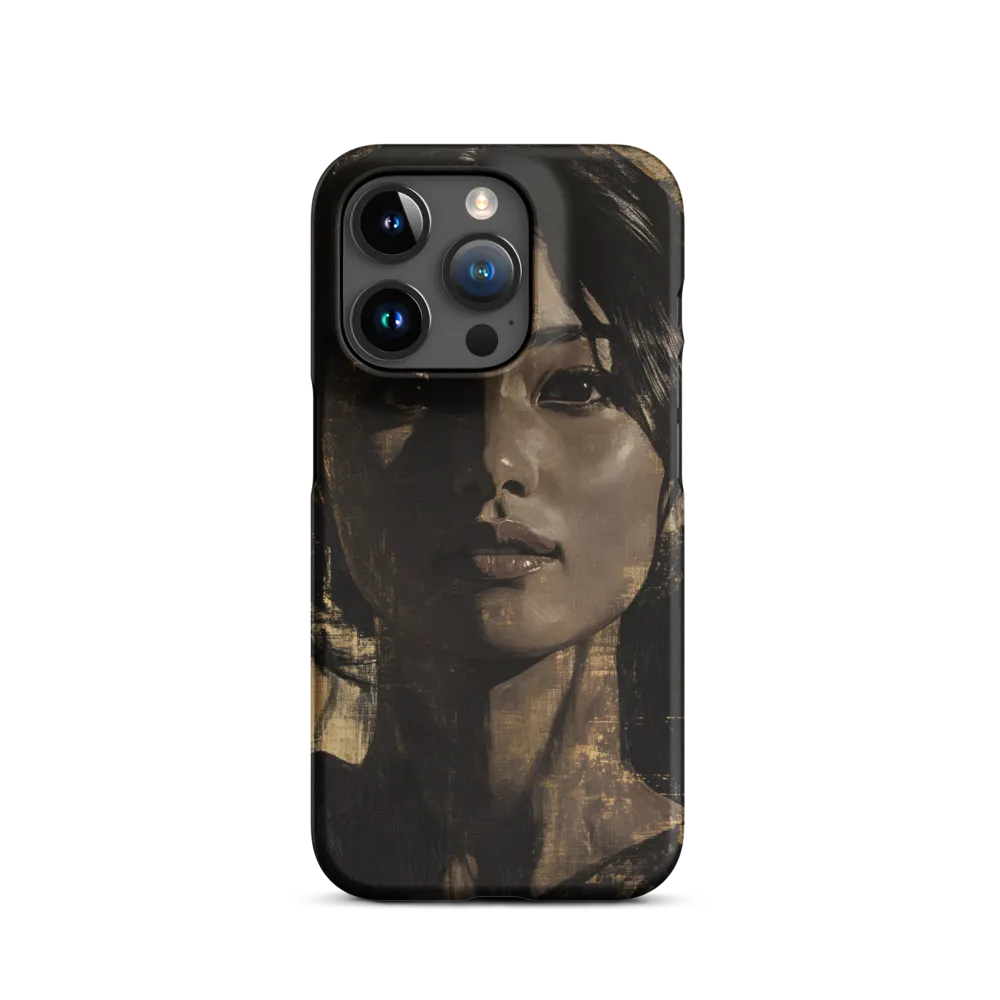 Golden Gaze: A Contemporary Portrait