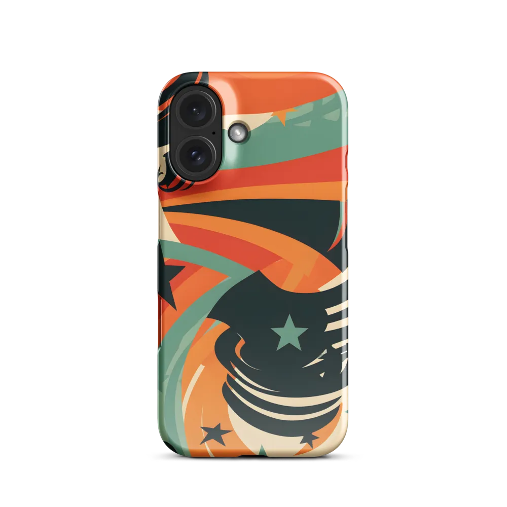 Swirls of Elegance | Phone Case |  16 | Snap Case | Glossy