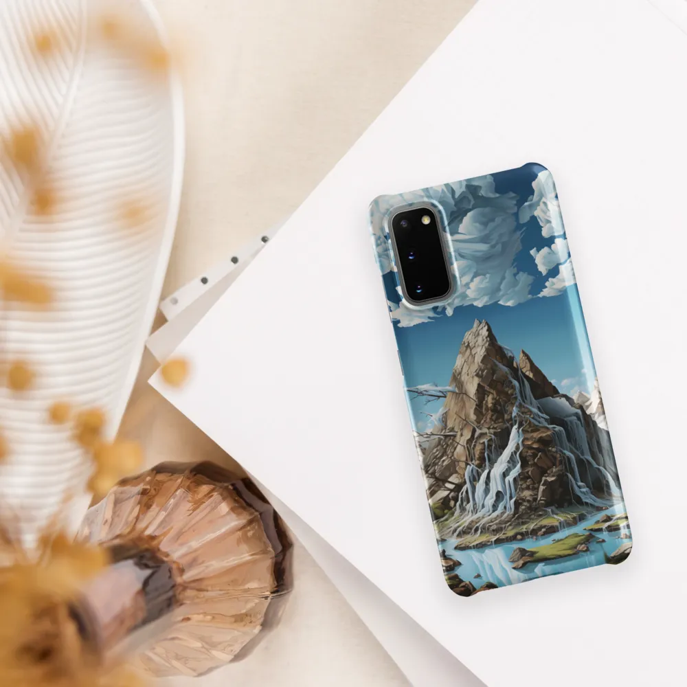 Majestic Cascade: A Mountain Masterpiece