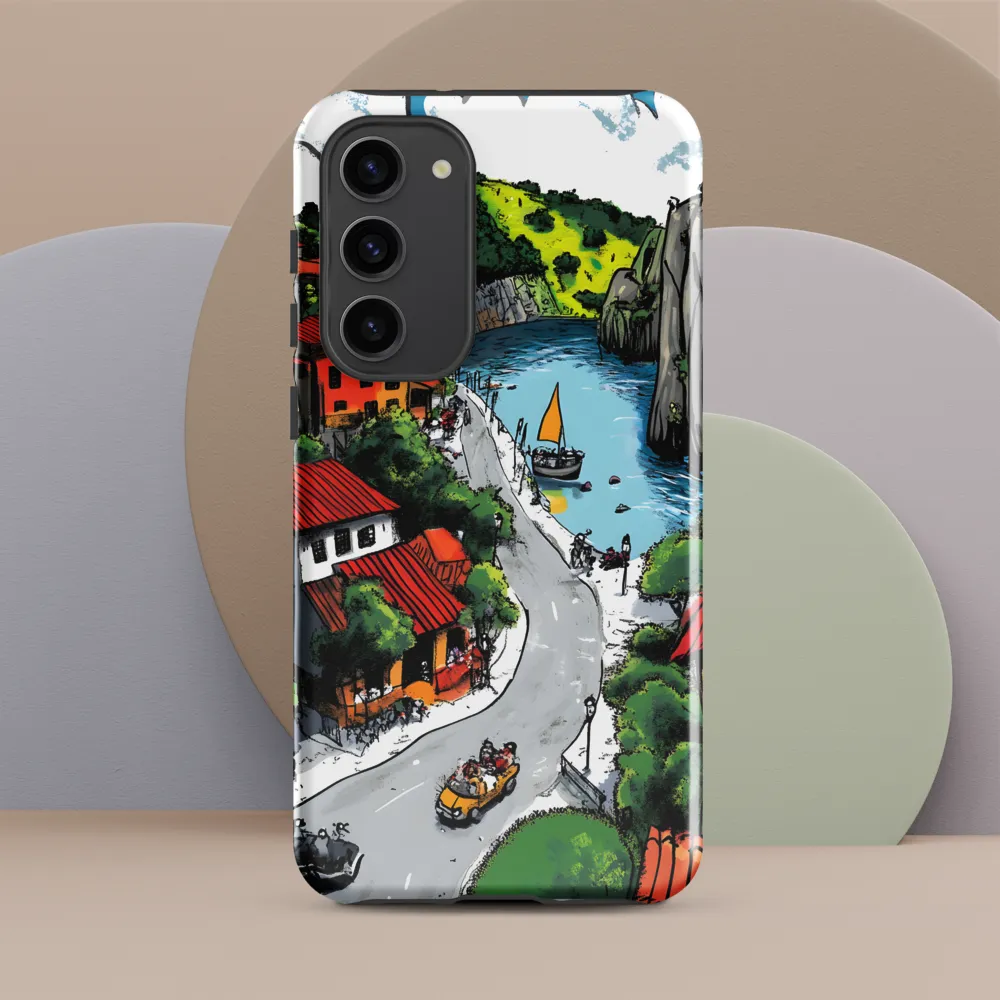 Whimsical Village by the Water
