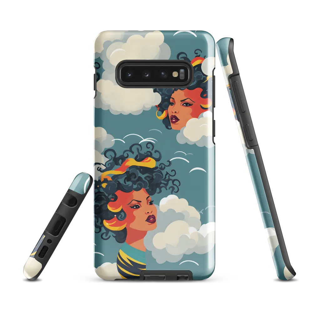 Whimsical Dreams in the Sky | Phone Case |  S10 Plus | Tough Case | Glossy