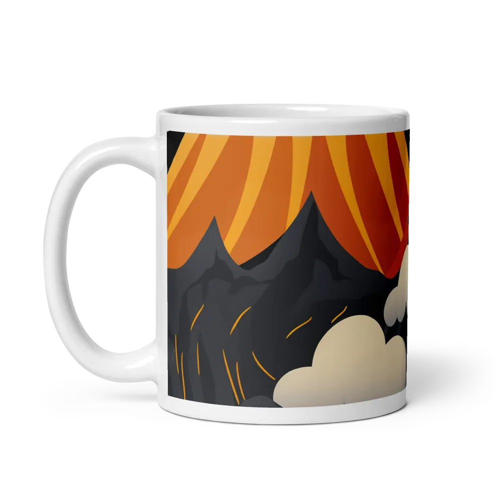 Eruption of Colors | Mug with White inside | 11 oz