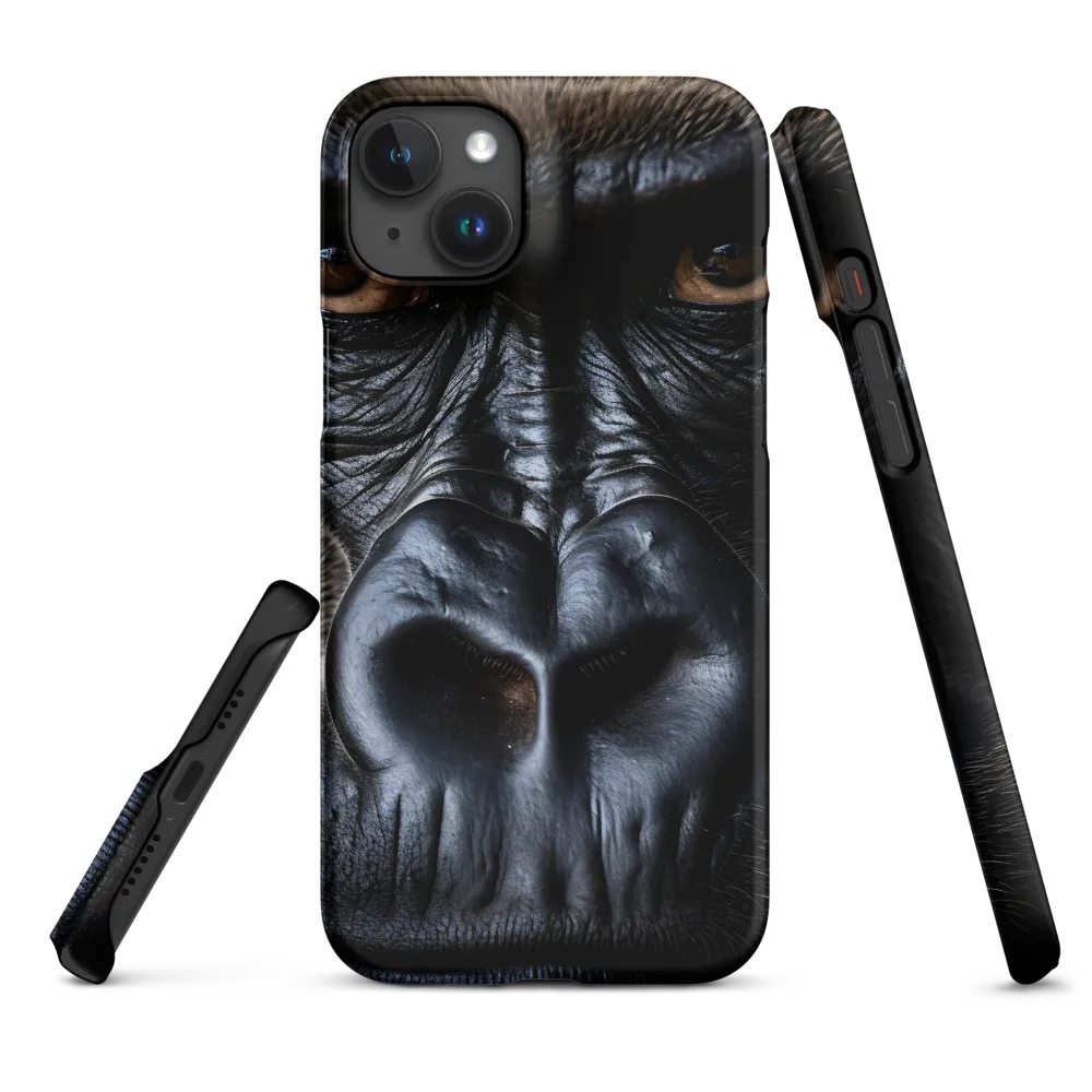 Gaze of the Wild: A Gorilla's Portrait