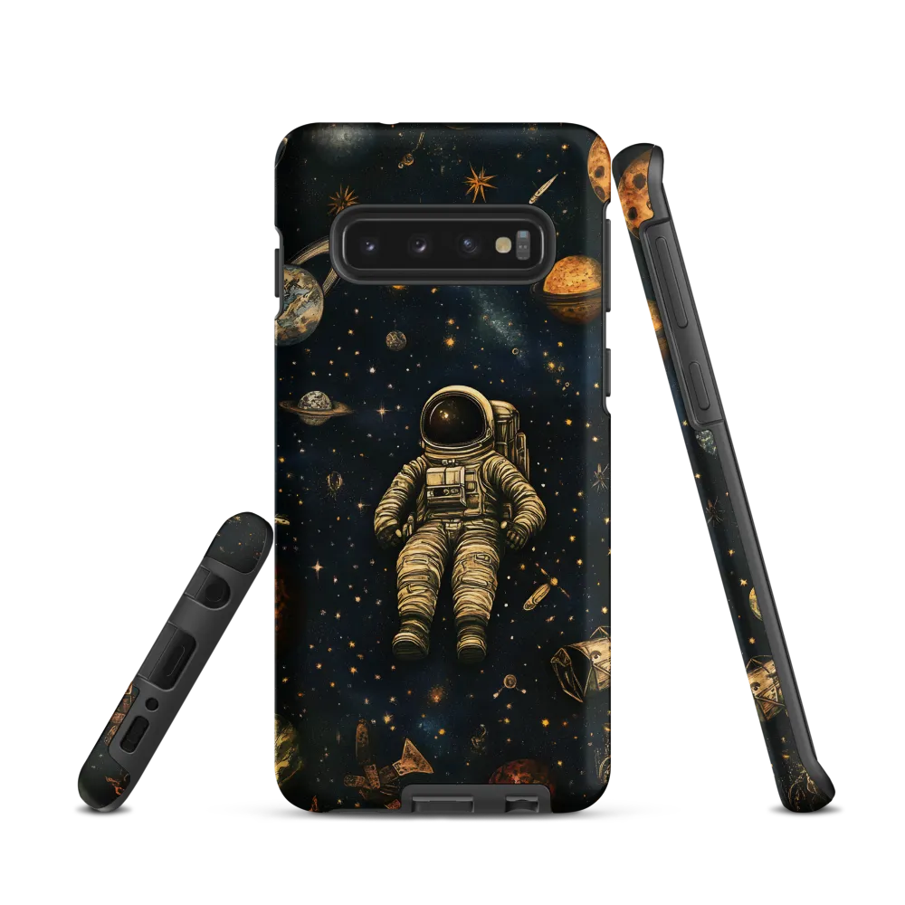Cosmic Voyage: An Astronaut's Solitude