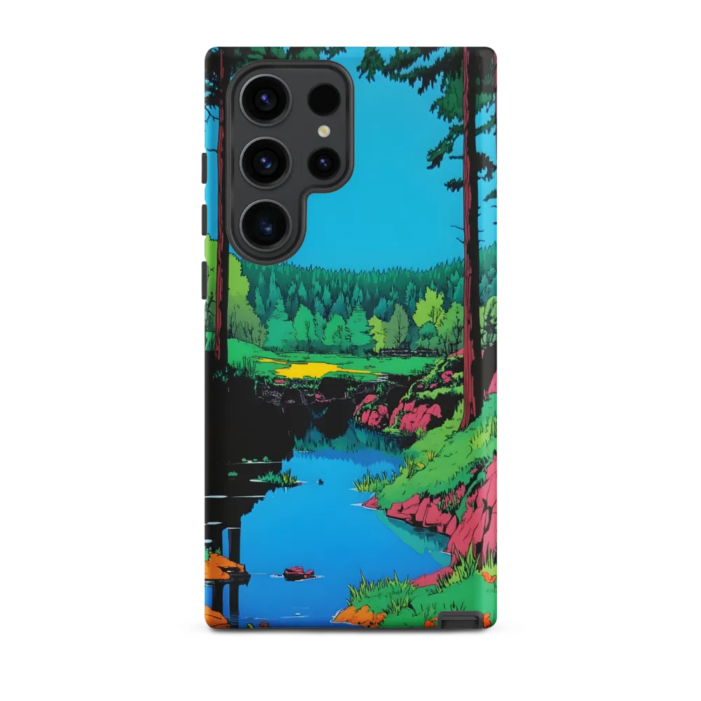 Tranquil Reflections: A Vibrant Landscape